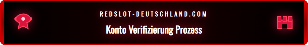 Schritt-für-Schritt-Anleitung zur Kontoverifizierung bei Redslot.