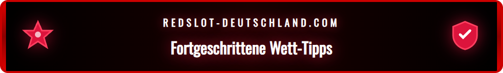 Infografik mit fortgeschrittenen Tipps und Tricks für erfolgreiche CL-Wetten.
