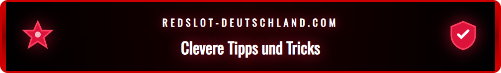 Eine Infografik, die fortgeschrittene Tipps für das Management von Spiellimits bei Redslot zeigt.
