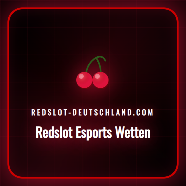 Ein Spieler platziert eine Wette auf ein Redslot Esports Event.