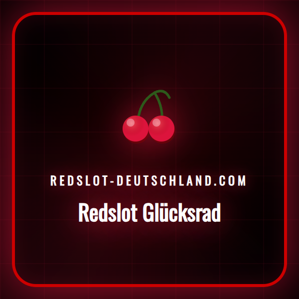 Das bunte Redslot Glücksrad dreht sich und verspricht tägliche Gewinne.