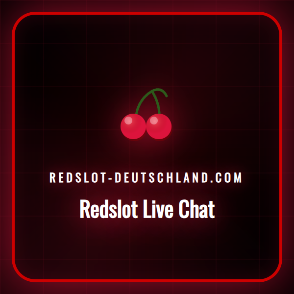 Ein Kundendienstmitarbeiter hilft einem Spieler über den Redslot Live Chat.