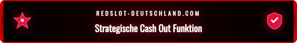 Ein Nutzer verwendet die Cash-Out-Funktion während eines Spiels.