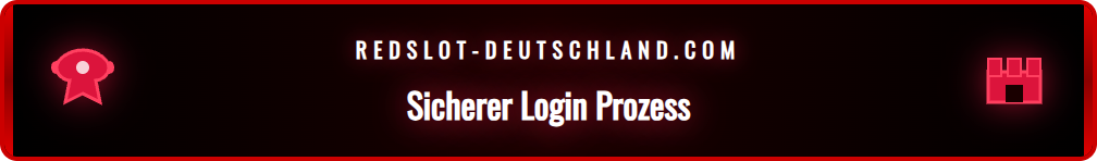Schritt-für-Schritt-Anleitung für das sichere Einloggen bei Redslot.