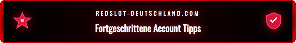 Ein Überblick über die erweiterten Kontoeinstellungen und Sicherheitstipps.