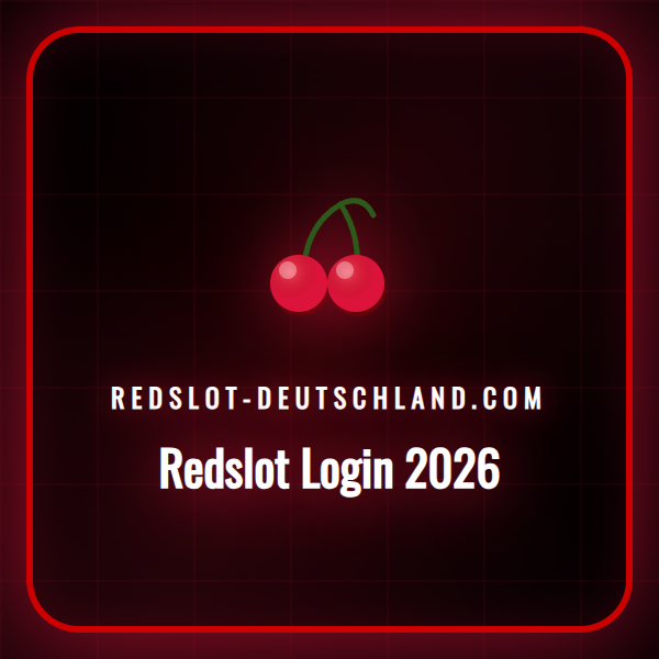 Ein Benutzer, der sich sicher am Laptop für den Redslot Login 2026 anmeldet.