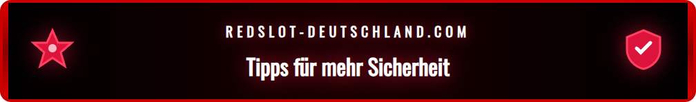 Infografik mit den besten Sicherheitstipps für Ihr Spielerkonto.