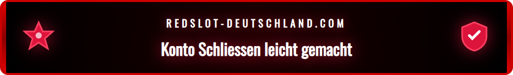 Schritt-für-Schritt-Anleitung zum Schliessen des Spielerkontos.