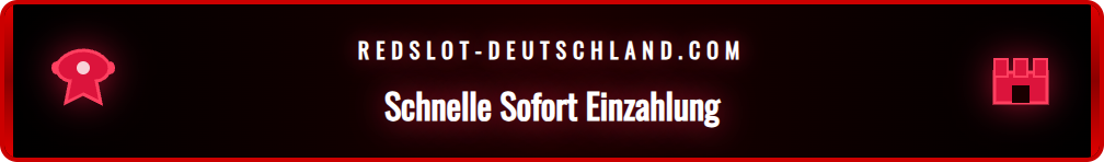 Schritt-für-Schritt-Anleitung zur Nutzung von Sofort bei Redslot.