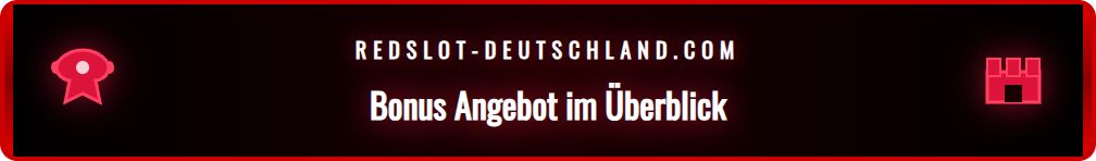 Detaillierte Übersicht des Redslot Sportwetten Bonus für Spieler.