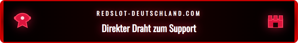 Schema der verschiedenen Kontaktmöglichkeiten des Redslot Supports.