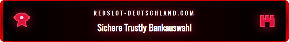 Auswahl Deutsche Bank im sicheren Trustly-Fenster für die Einzahlung.