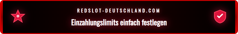Anleitung zum Einstellen von persönlichen Einzahlungslimits im Konto